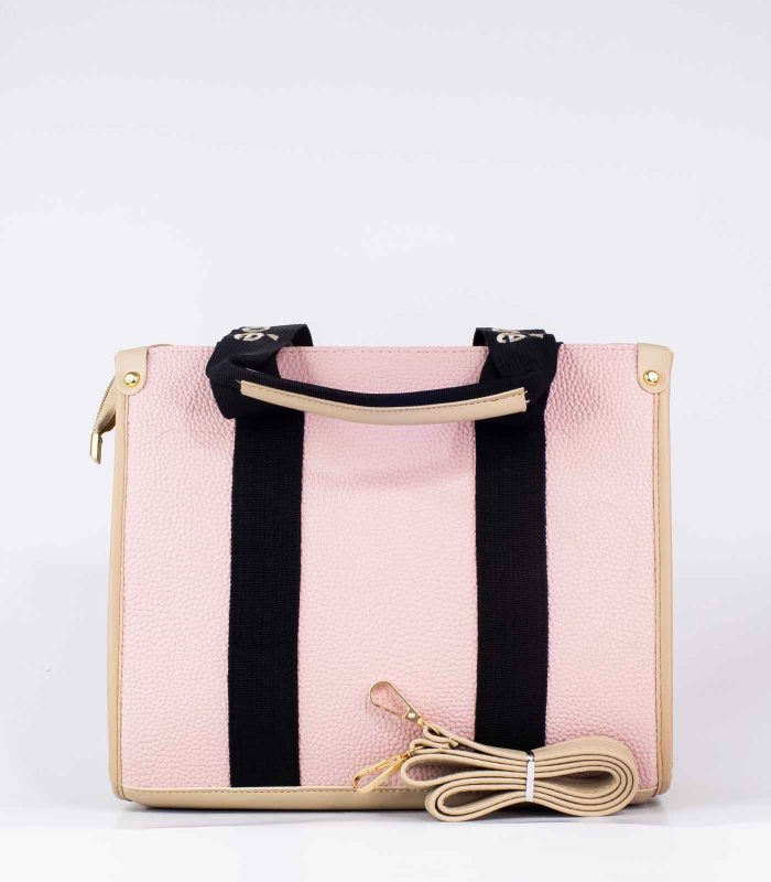 Sac a main carré rose chloé